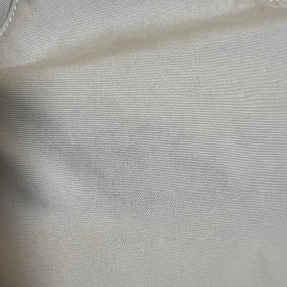 Eddie Bauer Mid Rise Cropped Straight Leg Cotton Khaki Pants Size 8 Outdoors - Picture 11 of 12